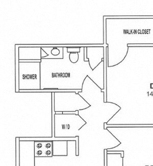 1 Bedroom, 1 Bath with Den